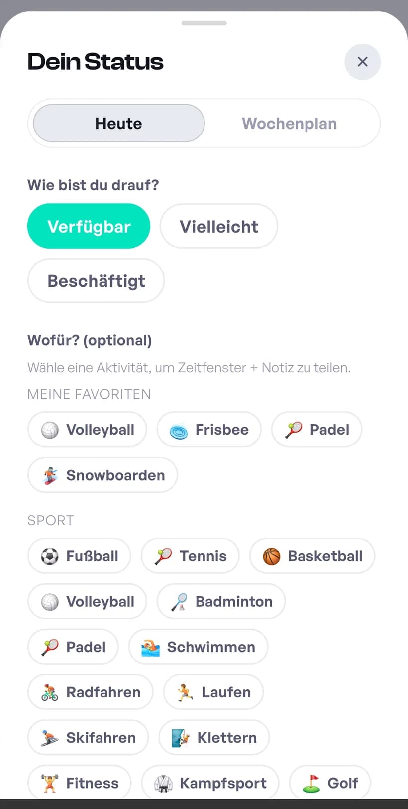 Verfügbarkeit