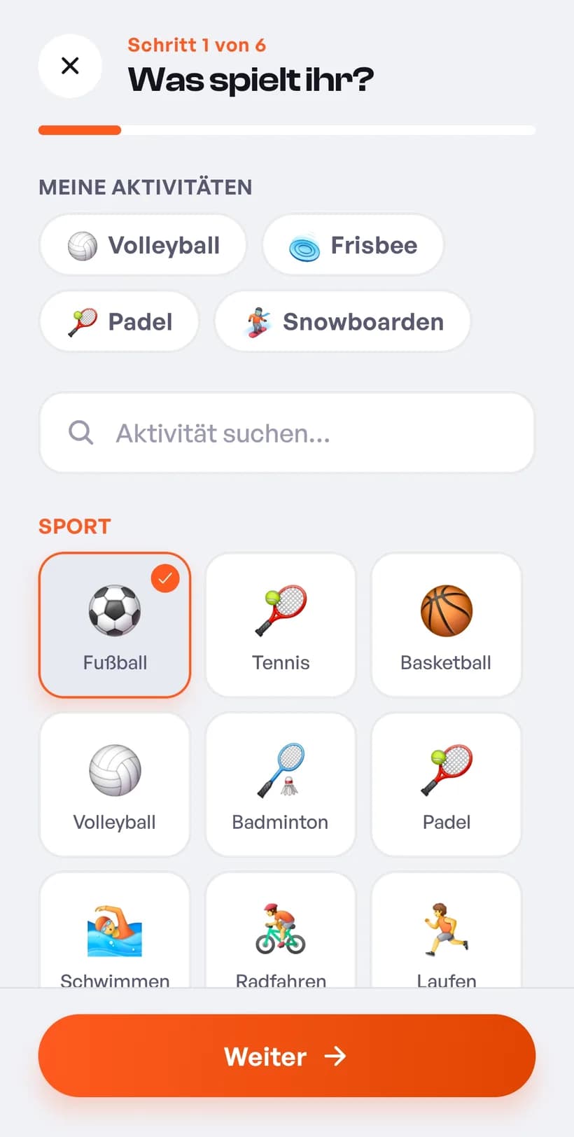 Sessions in Sekunden